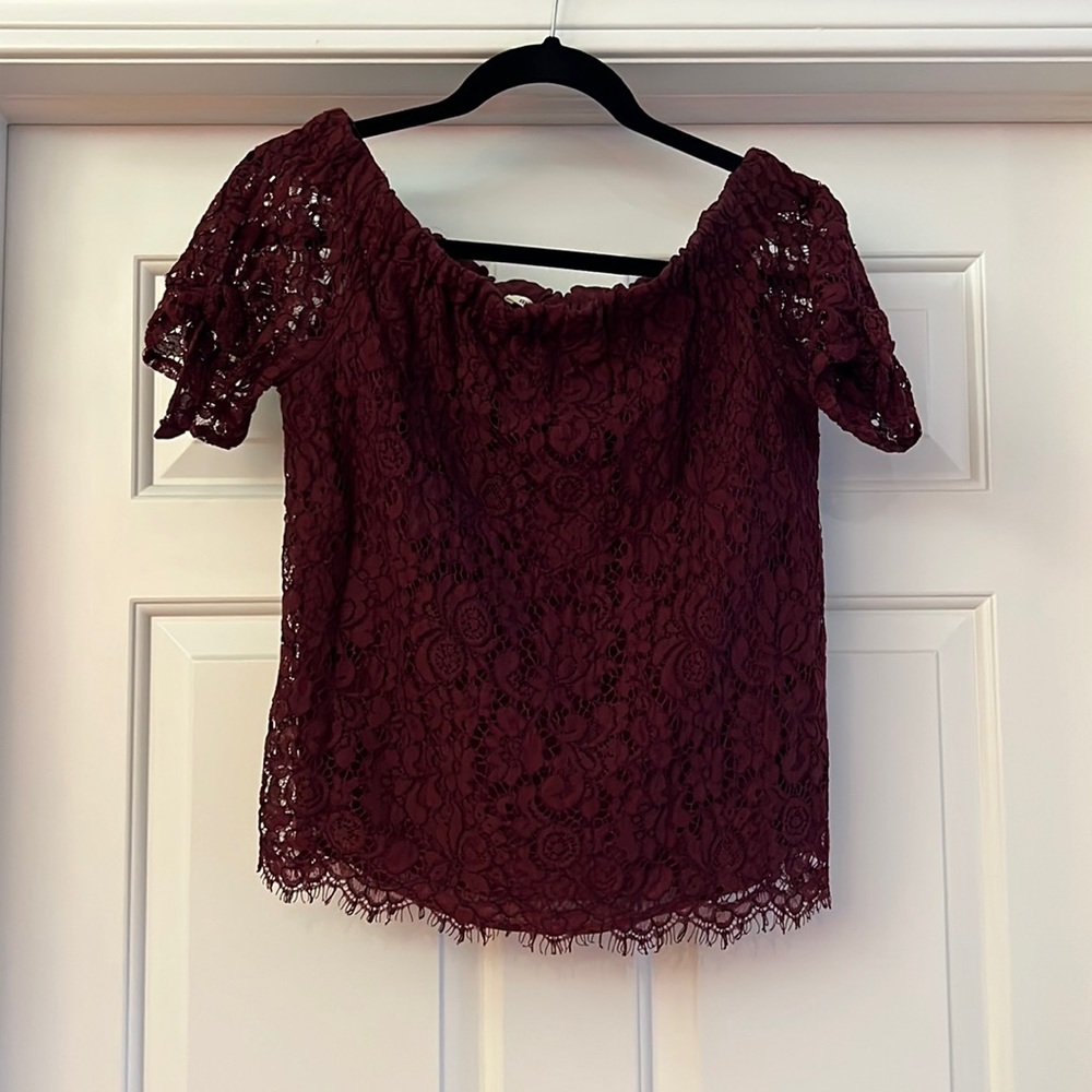 Francesca’s off the shoulder top (brand miami)